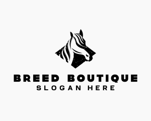 Horse Stallion Equine logo design