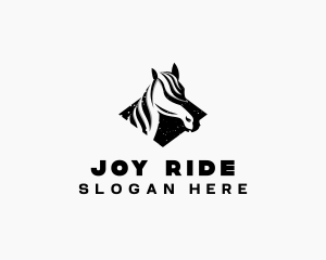 Horse Stallion Equine logo design