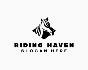 Horse Stallion Equine logo design