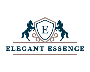 Horse Stallion Equestrian logo design