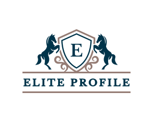 Horse Stallion Equestrian logo design