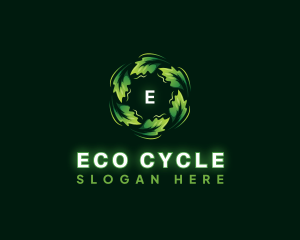 Leaf Eco Decoration logo design