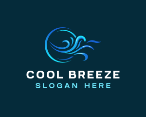 Air Breeze Ventilation logo design