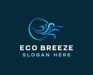 Air Breeze Ventilation logo design