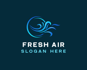 Air Breeze Ventilation logo design