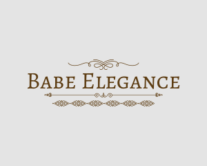 Ornate Elegant Restaurant logo design