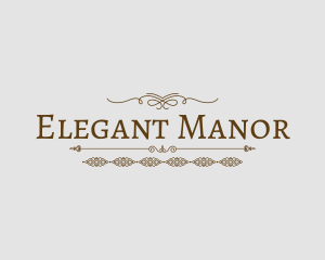 Ornate Elegant Restaurant logo design