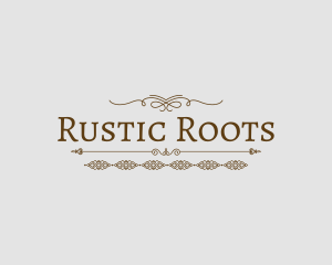 Ornate Elegant Restaurant logo design