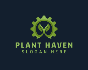 Plant Gear Agriculture logo design