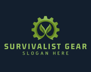 Plant Gear Agriculture logo design