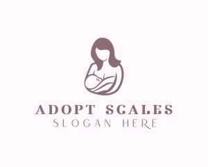 Breastfeeding Maternity logo design