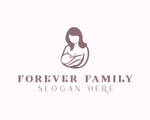 Breastfeeding Maternity logo design