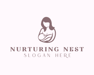 Breastfeeding Maternity logo design