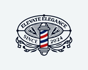 Barbershop Razor Hairstyling logo