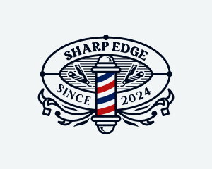 Barbershop Razor Hairstyling logo