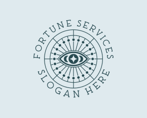 Mystic Fortune Eye logo