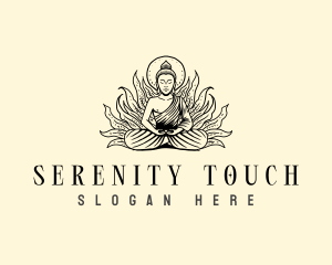 Wellness Calm Buddha logo