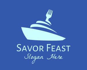 Cruise Ship Food Meal logo