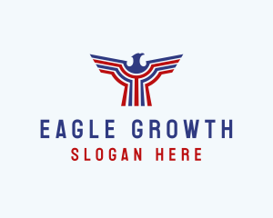 Eagle USA Airline logo design