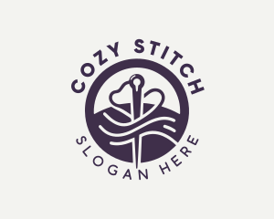 Stitching Needle Thread logo design