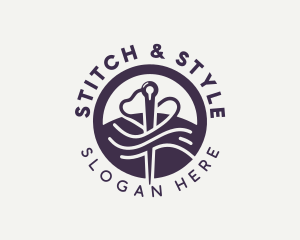 Stitching Needle Thread logo design