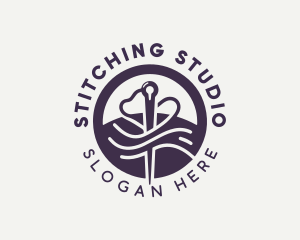 Stitching Needle Thread logo design