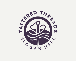 Stitching Needle Thread logo design