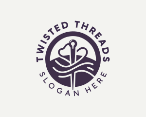 Stitching Needle Thread logo design