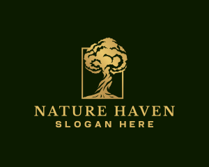 Premium Nature Tree  logo design