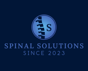 Spine Chiropractor Medical logo