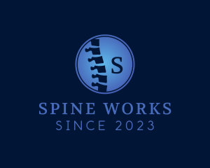 Spine Chiropractor Medical logo