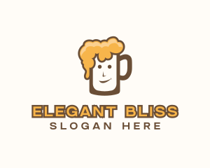 Bubbly Beer Mug logo