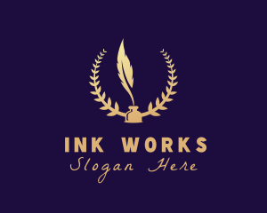 Writing Quill Ink logo