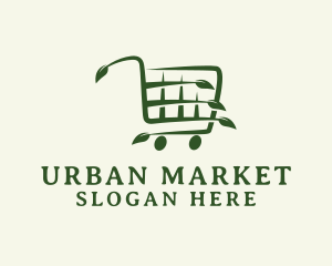 Organic Grocery Cart logo