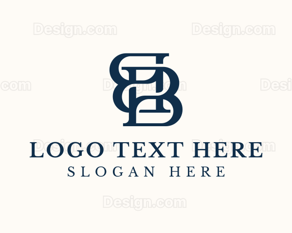 Corporate Business Letter B Logo