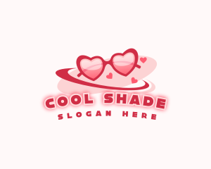 Heart Shades Eyewear logo design