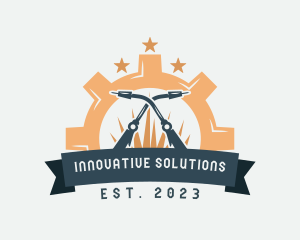 Industrial Cogwheel Welding logo