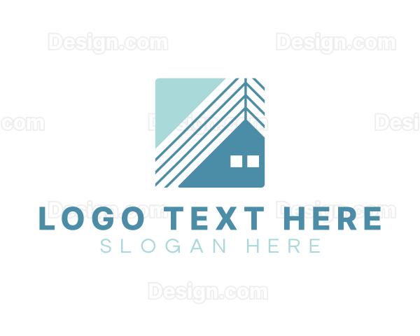 House Roof Building Logo