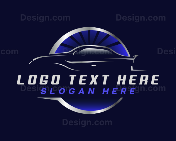 Luxury Car Mechanic Logo