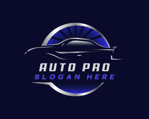 Luxury Car Mechanic Logo