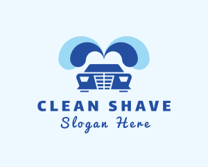 Vehicle Water Cleaning logo design