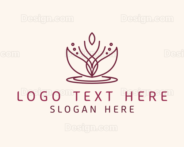 Lotus Flower Aromatherapy Logo