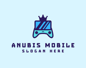 Mobiel Controller Crown logo design