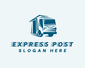 Express Truck Shipment logo design