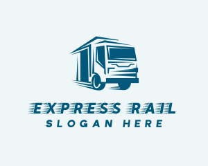 Express Truck Shipment logo design