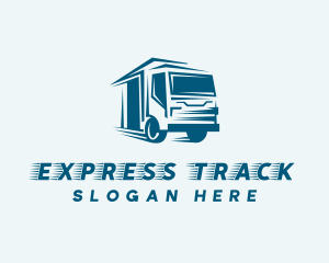 Express Truck Shipment logo design