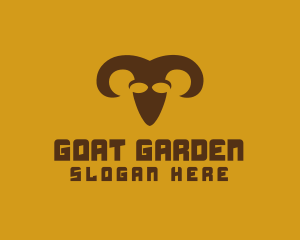 Ram Sheep Livestock logo design