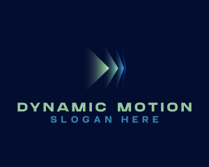 Triangle Motion Tech logo design