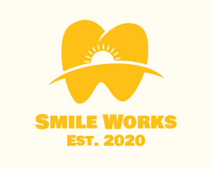 Yellow Sun Tooth logo
