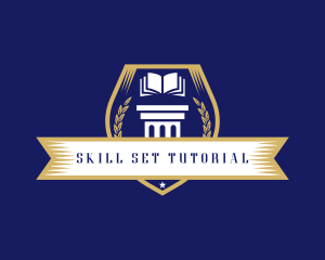 Learning Academy Book logo design